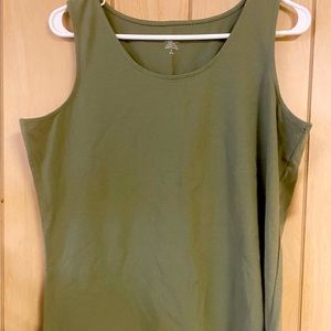 Chiffon layering tank
